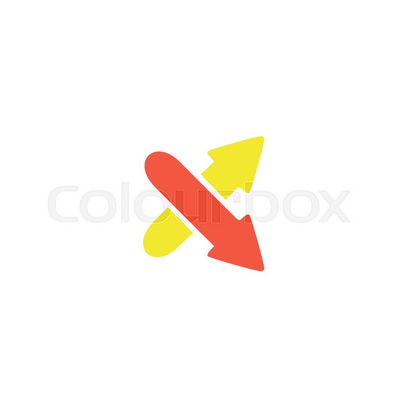 Two Side Arrow Icon Vector Flat Stock Vector Colourbox 800x800 Two Side Arrow Icon Vector Flat Stock Vector Colourbox