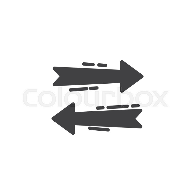 Two Side Arrow Vector Icon Left And Stock Vector Colourbox 800x800 Two Side Arrow Vector Icon Left And Stock Vector Colourbox