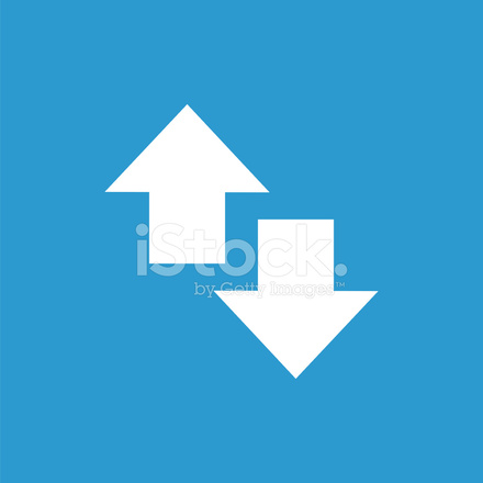 Side Arrow Icon, White On The Blue Background Stock Vector 440x440 Side Arrow Icon, White On The Blue Background Stock Vector