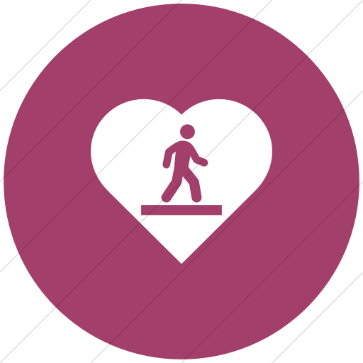 512x512 Iconsetc Flat Circle White On Pink Iconathon Adopt A Sidewalk Icon