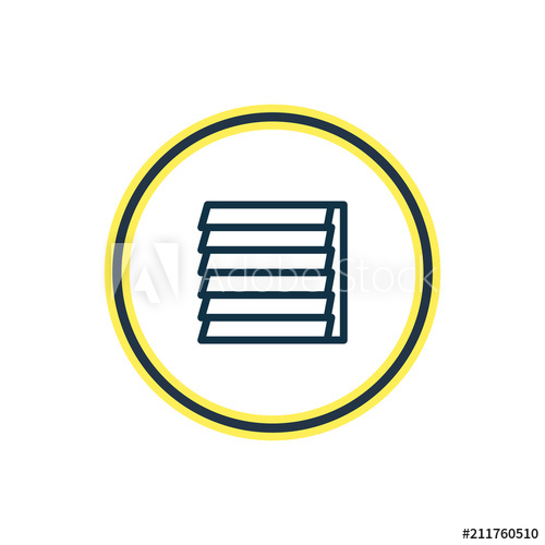 500x500 Vector Illustration Of Siding Icon Line Beautiful Architecture