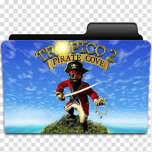 512x512 Game Folder Folders, Tropico Pirate Cove Folder Icon Transparent