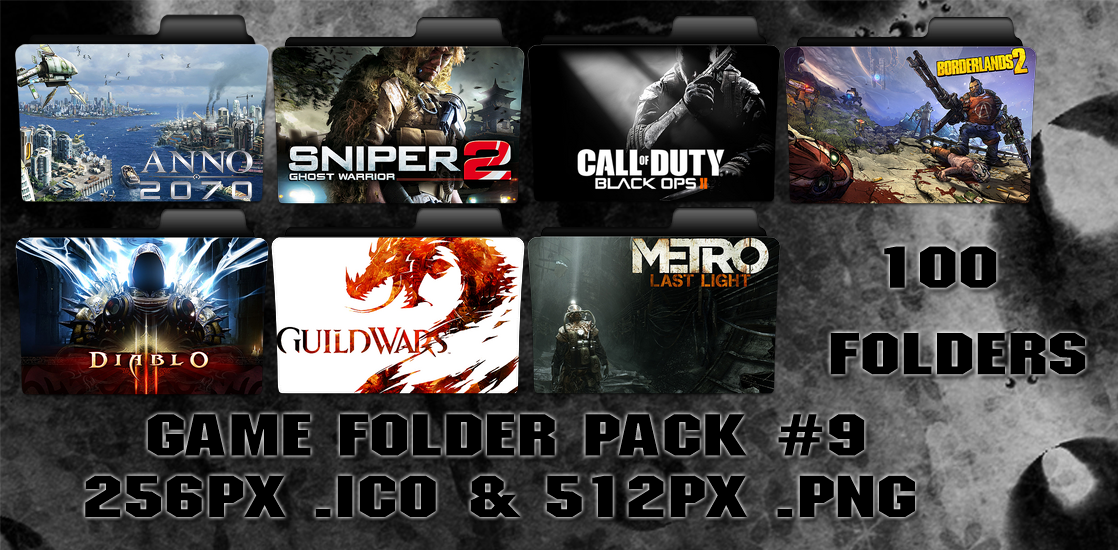 1118x550 Game Folder Pack Folders