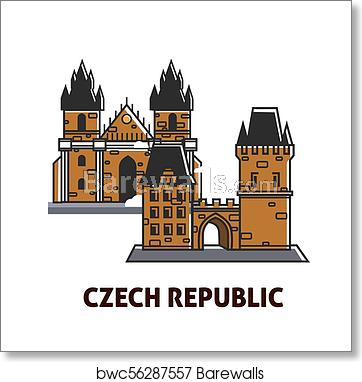 362x382 Prague Castle In Czech Republic Sightseeing Landmark Royal Symbol