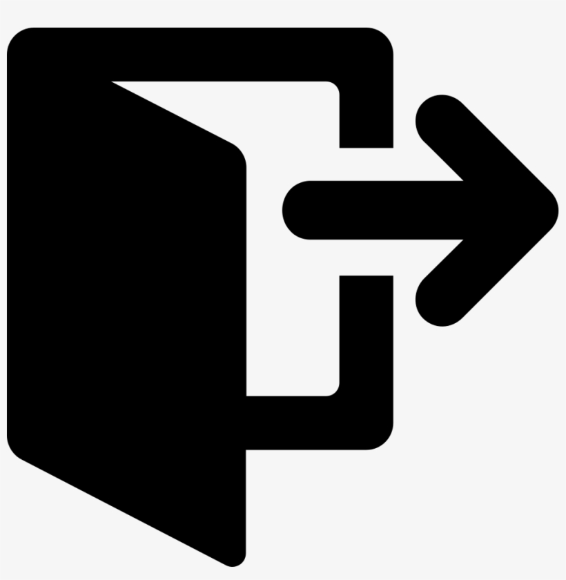 Sign out icon at vectorified collection of sign out icon free for 