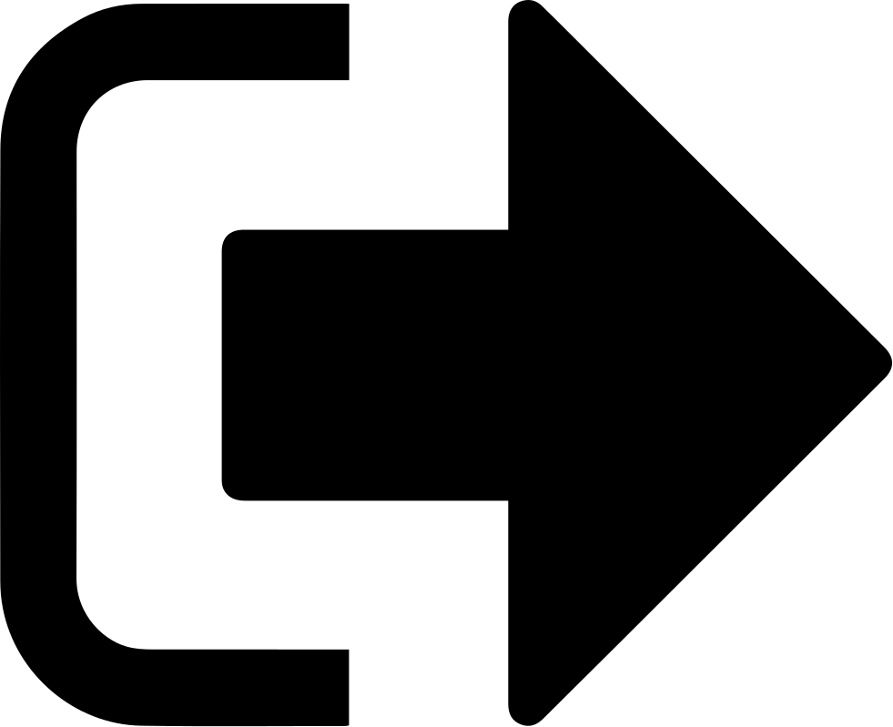981x799 Sign Out Png Icon Free Download