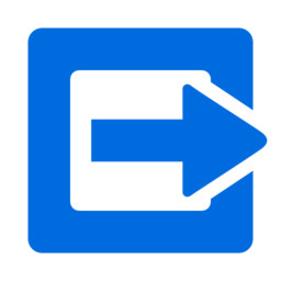 256x256 Icon Free Sign Out