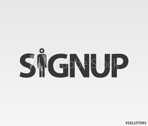 500x425 Signup Icon