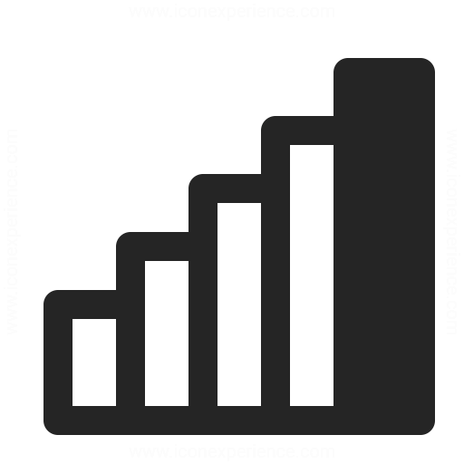 512x512 Signal Strength Icon Iconexperience