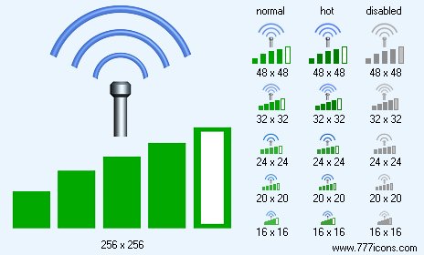 464x280 Signal Strength Icon Image Phone Icon Library