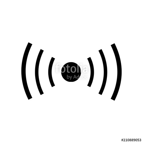 500x500 Signal Strength Sign Icon Vector Icon Simple Element Illustration