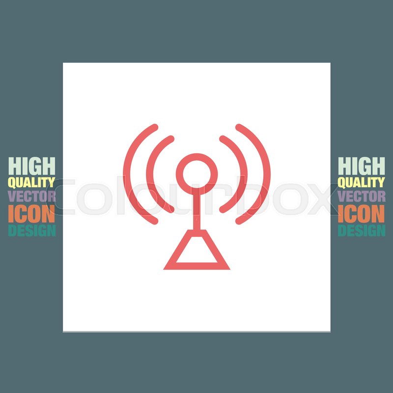 800x800 Signal Strength Sign Line Vector Icon Stock Vector Colourbox