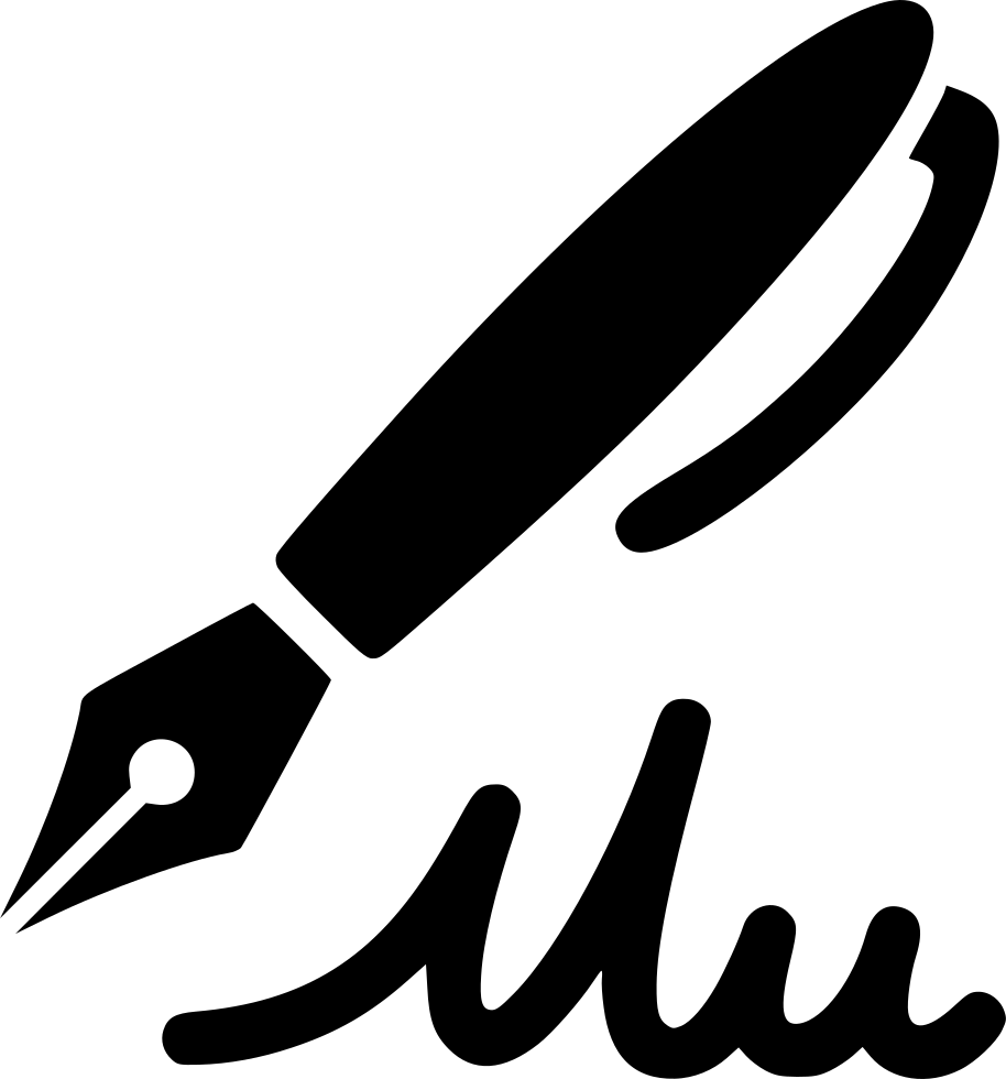 914x980 Pen Signature Png Icon Free Download