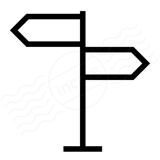 512x512 Iconexperience I Collection Signpost Icon
