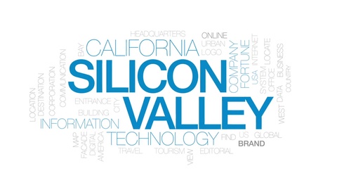 480x270 Silicon Valley Animated Word Cloud, Text Design Animation Hi