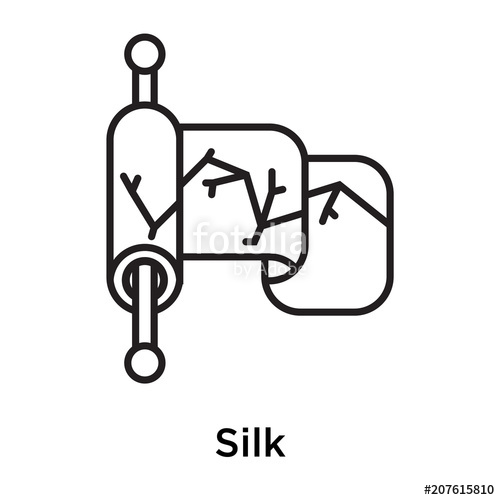 Silk Icon Vector Sign And Symbol Isolated On White Background 500x500 Silk Icon Vector Sign And Symbol Isolated On White Background