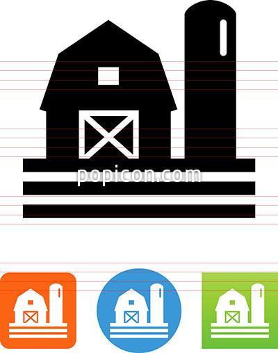400x508 Barn Icon