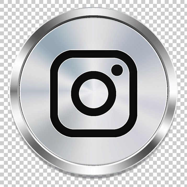 715x715 Instagram Silver Icon Png Image Free Download