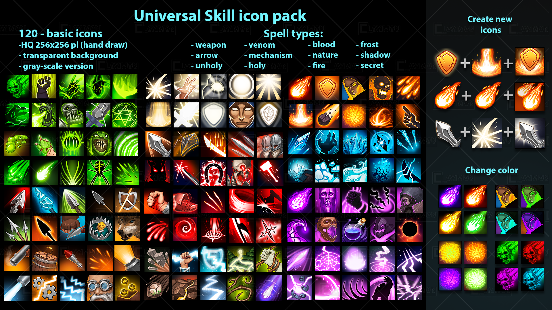 1920x1080 Universal Silver Icon Pack