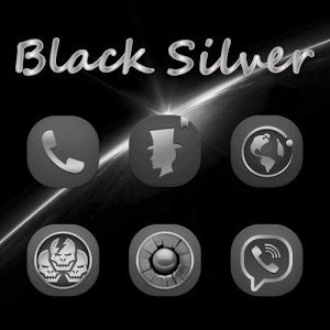 300x300 Black Silver Theme