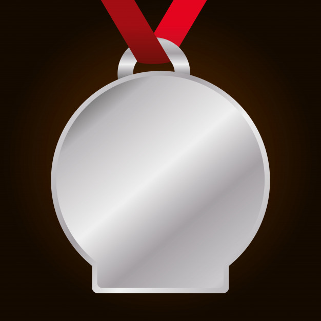 626x626 Blank Silver Medal Icon Image Vector Premium Download