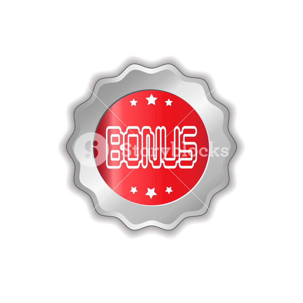 1000x1000 Bonus Star Silver Medal Icon Isolated Sticker Badge Logo Design