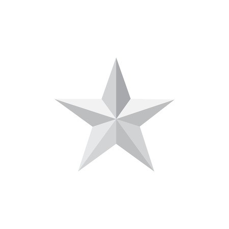 Silver Star, Clasic Star Icon, Silver Star Long Shadow Vector 450x450 Silver Star, Clasic Star Icon, Silver Star Long Shadow Vector