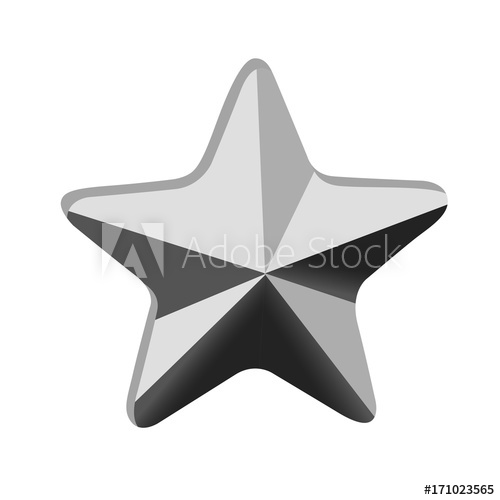 Silver Star Icon 500x500 Silver Star Icon