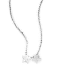 Alex Woo Sterling Silver Star Icon Necklace In Metallic 200x250 Alex Woo Sterling Silver Star Icon Necklace In Metallic