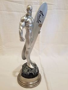 225x300 Signed Sketched Bowen Stan Lee Silver Surfer Painted Statue