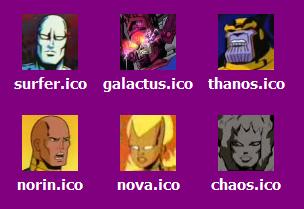 304x209 Silver Surfer Tas Icons