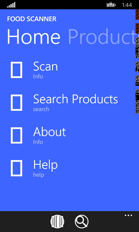 480x800 Windows Phone Silverlight Font Awesome And Appbar Icon