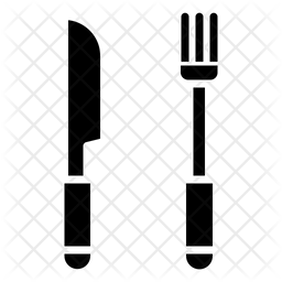 256x256 Silverware Icon Of Glyph Style