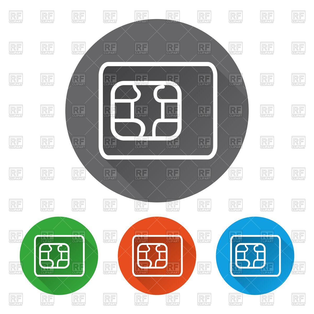 1200x1200 Security Icons With Sim Card Vector Image Of Signs, Symbols, Maps