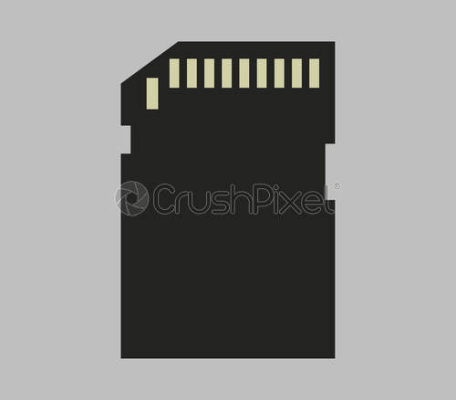 500x438 Sim Card Icon, Stock Vector Crushpixel