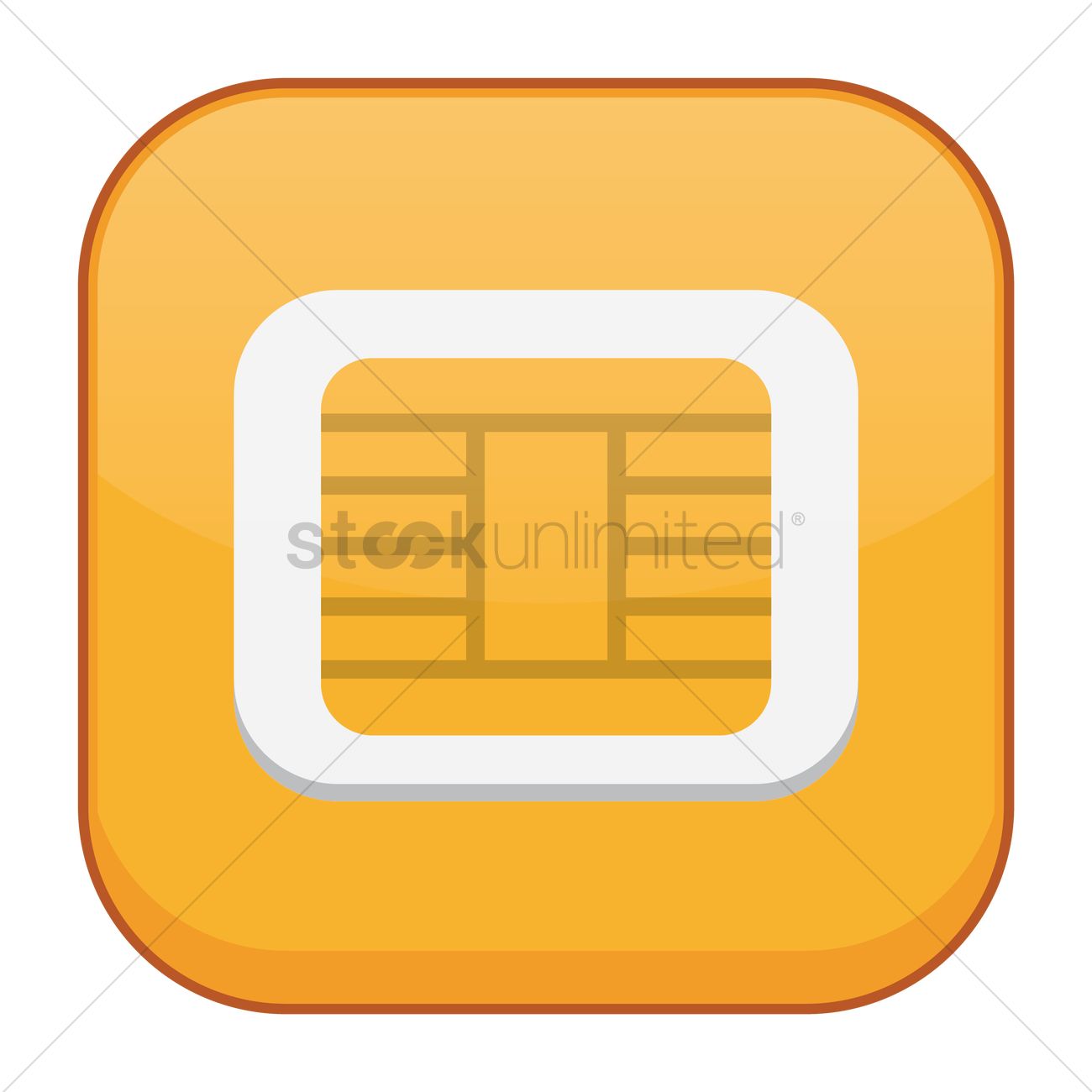 1300x1300 Sim Card Icon Vector Image