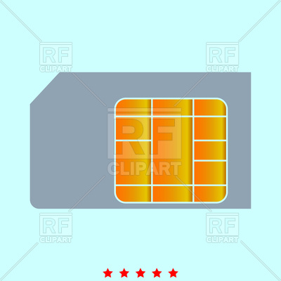400x400 Sim Card Icon Vector Image Of Signs, Symbols, Maps