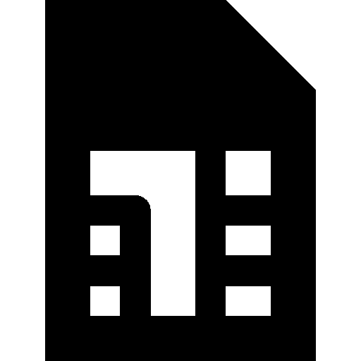 512x512 Mobile Sim Card Icon Android Iconset