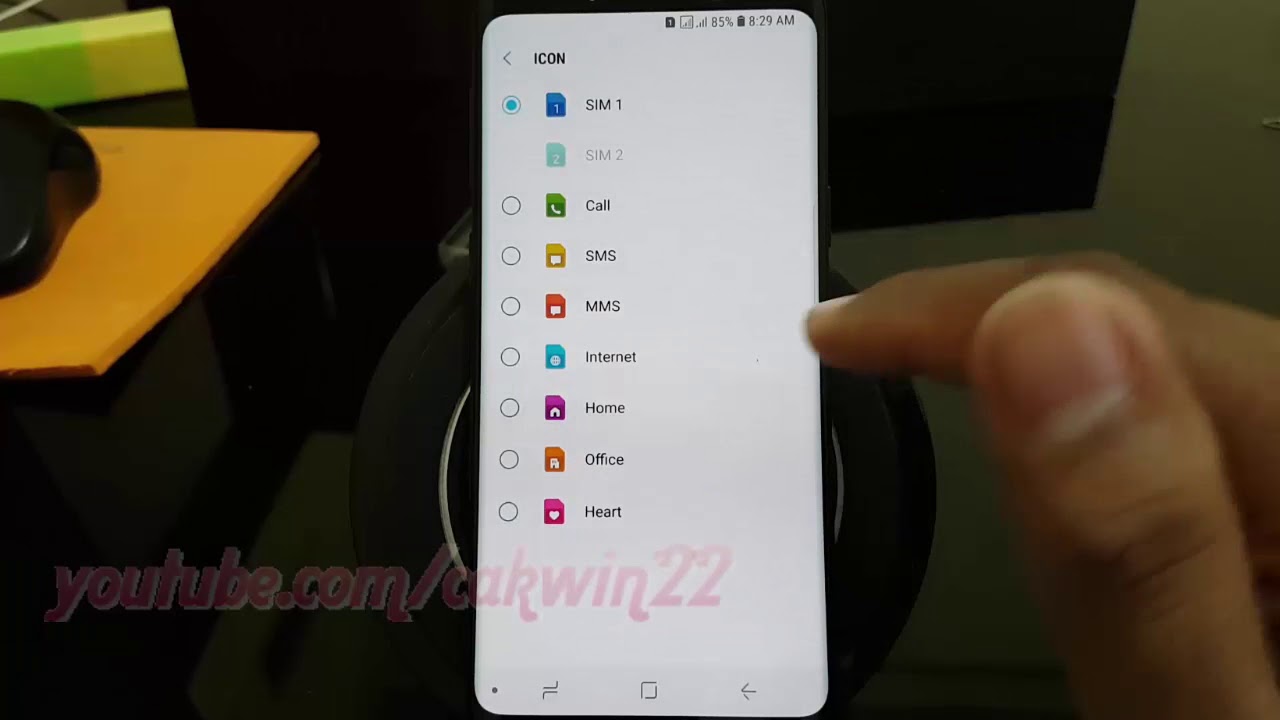 1280x720 Samsung Galaxy How To Change Sim Card Icon