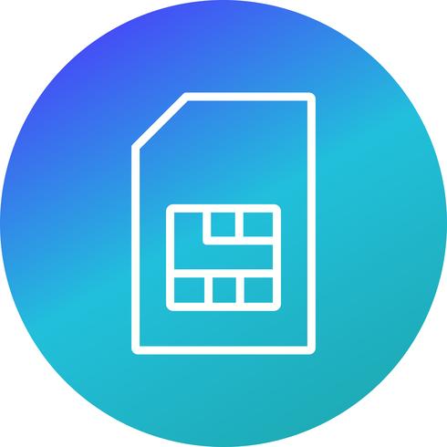 490x490 Sim Vector Icon