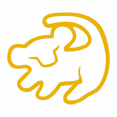 400x400 Lion King Simba Symbol Disney Decal Sticker Car Window Laptop