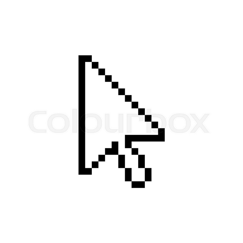 Pixel Arrow Icon Simple Vector Stock Vector Colourbox 800x800 Pixel Arrow Icon Simple Vector Stock Vector Colourbox
