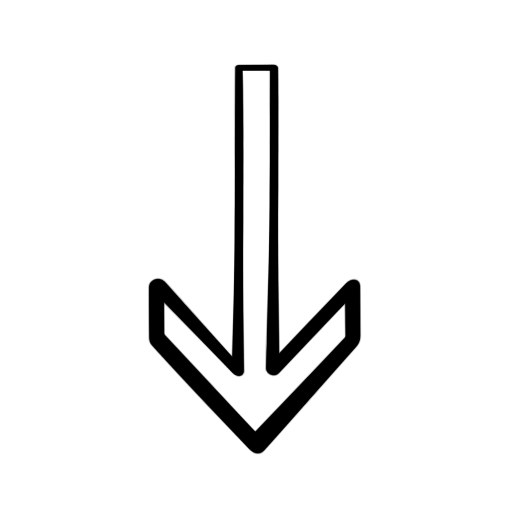 Simple Down Arrow Icon 512x512 Simple Down Arrow Icon