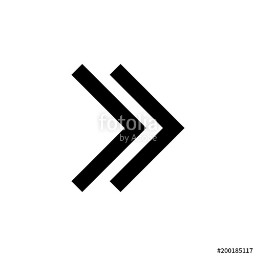 Double Arrow Icon Element Of Simple Icon For Websites, Web Design 500x500 Double Arrow Icon Element Of Simple Icon For Websites, Web Design