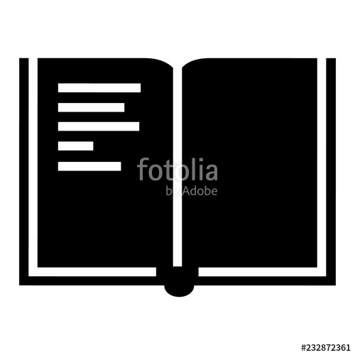 500x500 Open Book Icon Simple Illustration Of Open Book Vector Icon