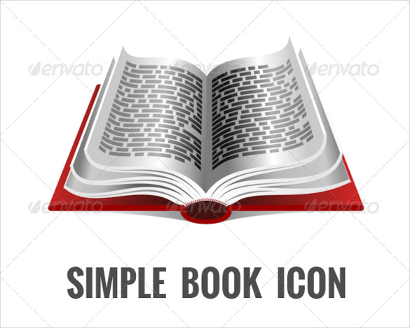 Simple Book Icon at Vectorified.com | Collection of Simple Book Icon ...