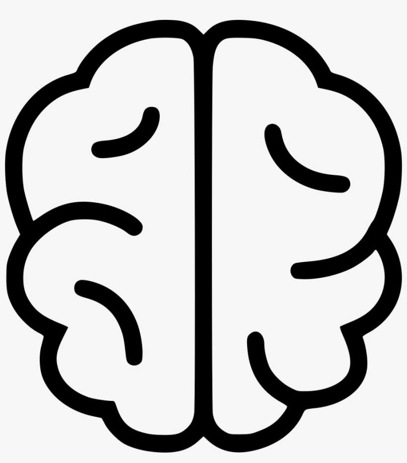820x932 Download Free Png Brans Simple Brain Line Drawing