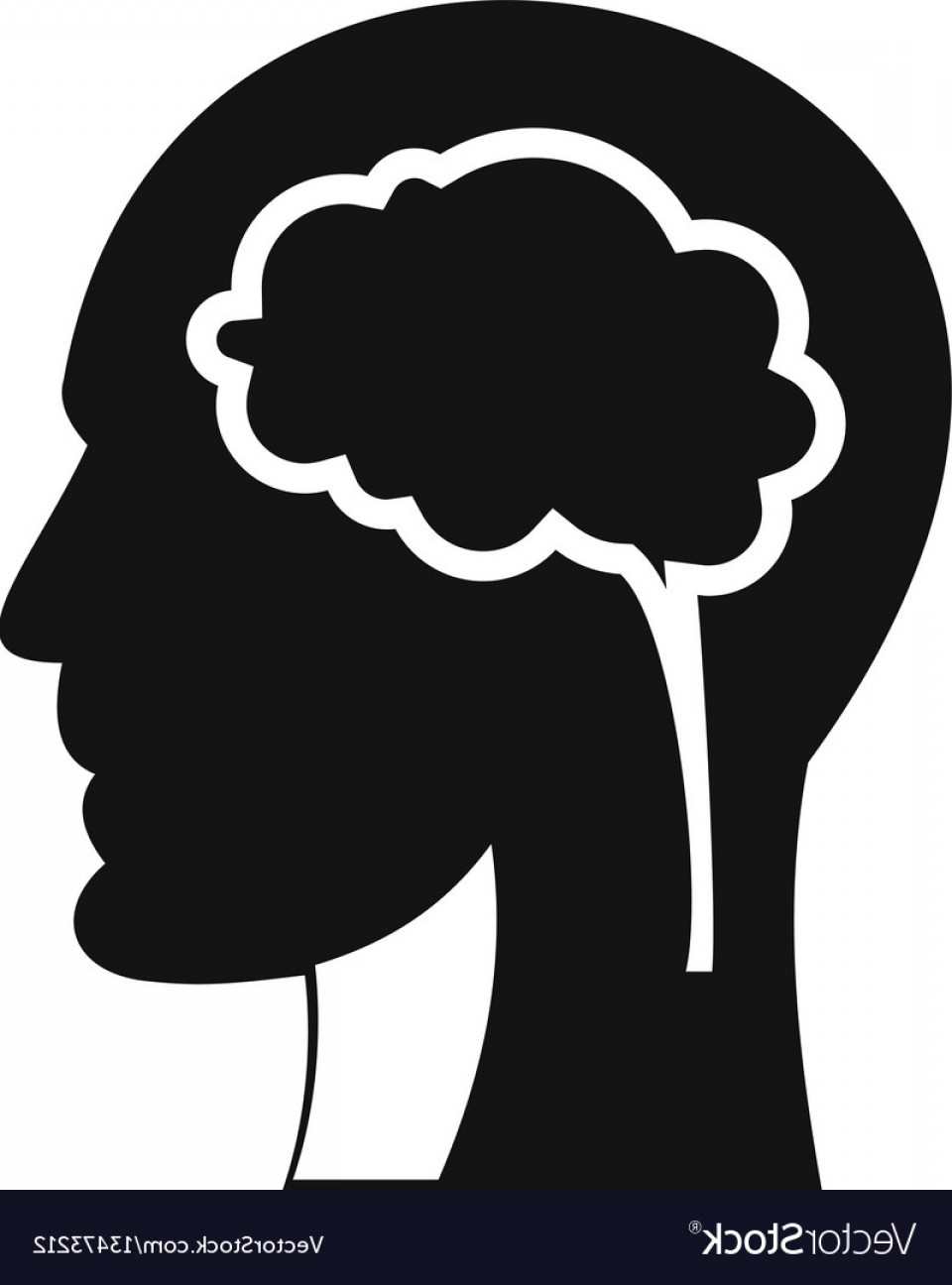 960x1296 Head With Bran Simple Style Vector Geekchicpro