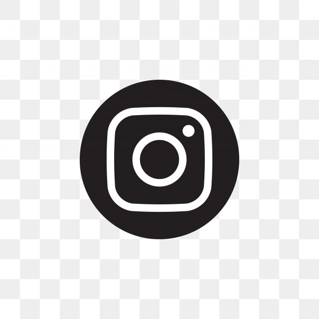 640x640 Instagram Social Media Icon Design Template Vector, Simple Icon