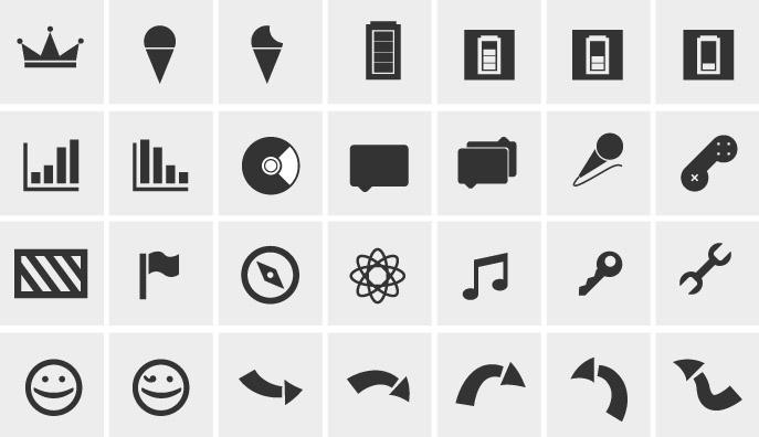 Simple Black White Web Icon Pack 687x396 Simple Black White Web Icon Pack